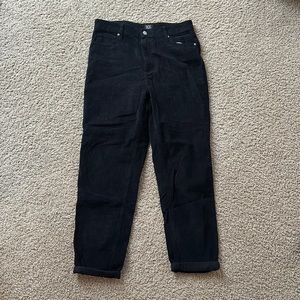 BDG Black Mom High-Rise Corduroy Pants